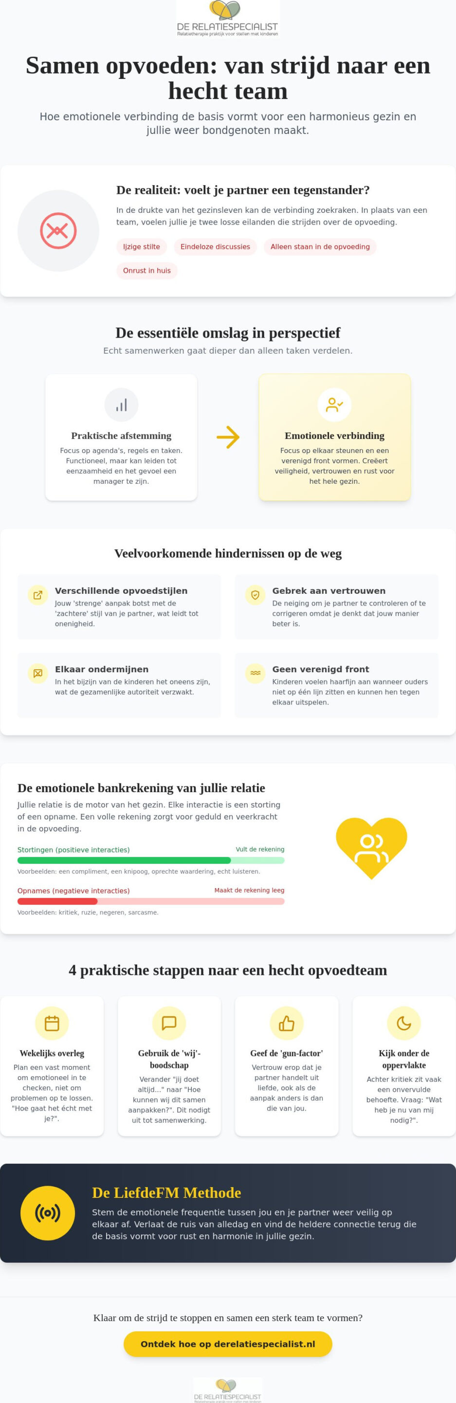 Samenwerken in de opvoeding: hoe je als team sterker staat